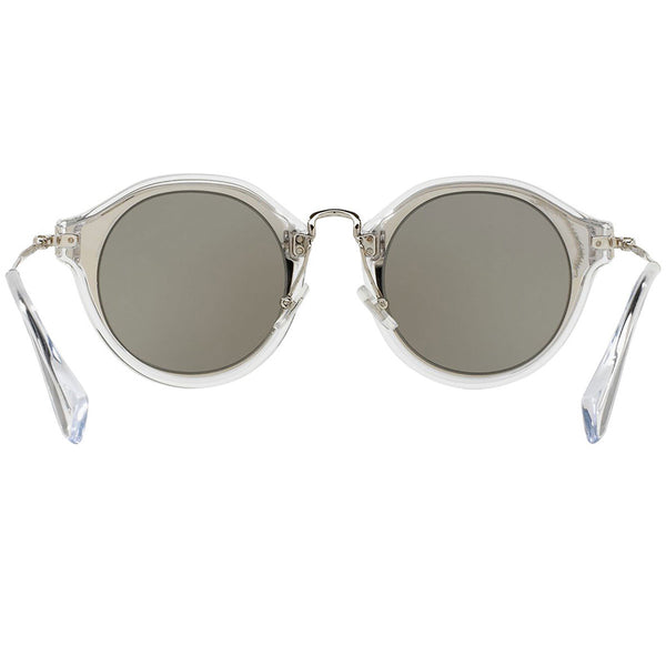 MiuMiu Women's Round Sunglasses MU51SS-1BC2B0-49