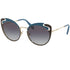 MiuMiu Cat Eye Women Sunglasses Grey Gradient Lens MU57TS C055D1