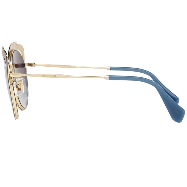 MiuMiu Cat Eye Women Sunglasses Grey Gradient Lens MU57TS C055D1