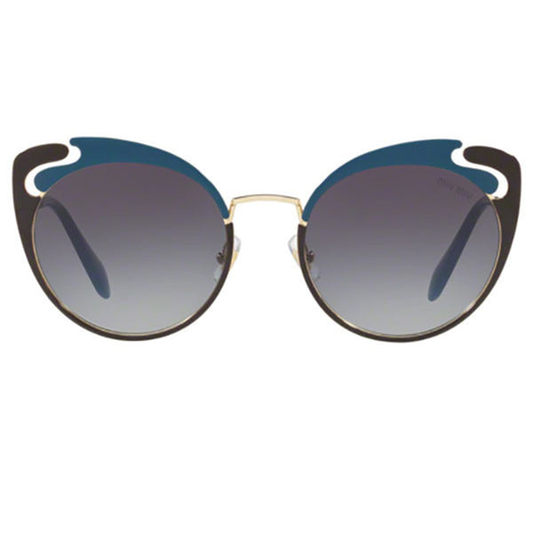 MiuMiu Cat Eye Women Sunglasses Grey Gradient Lens MU57TS C055D1