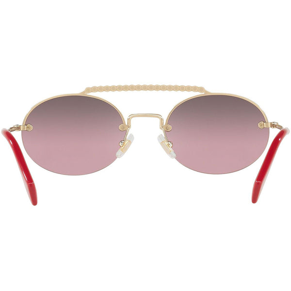 Miu Miu Oval Women Sunglasses