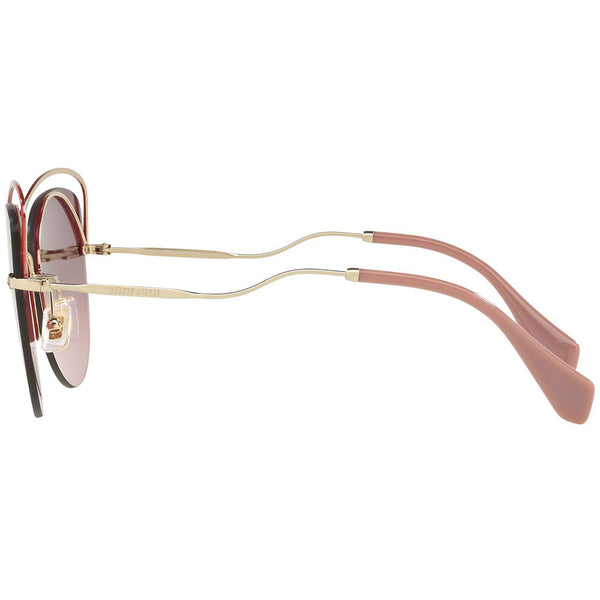 MiuMiu Women's Sunglasses W/Pink Silver Lens MU50TS-C4OTEG-60