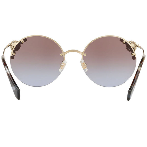 MiuMiu Sunglasses w/Silver MirroredGradient Lens MU52TS WO42H2