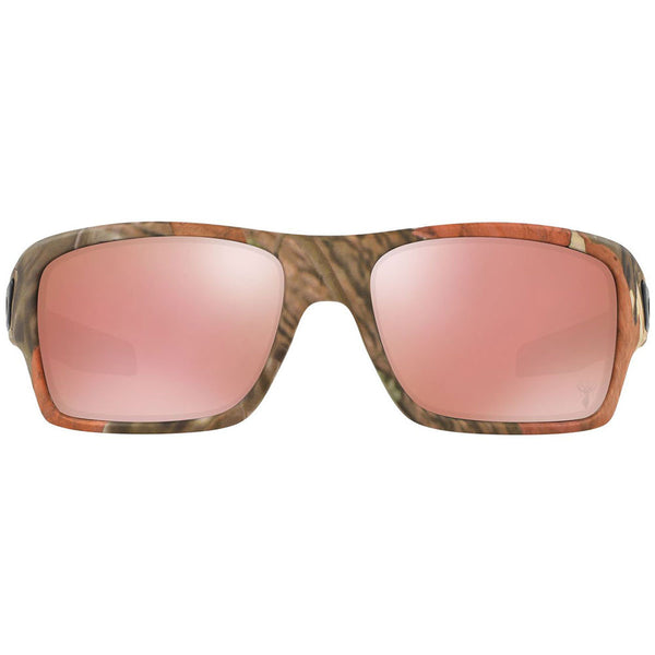 Oakley Turbine Men's Sunglasses W/Pink Mirrored Lens OO9263-28