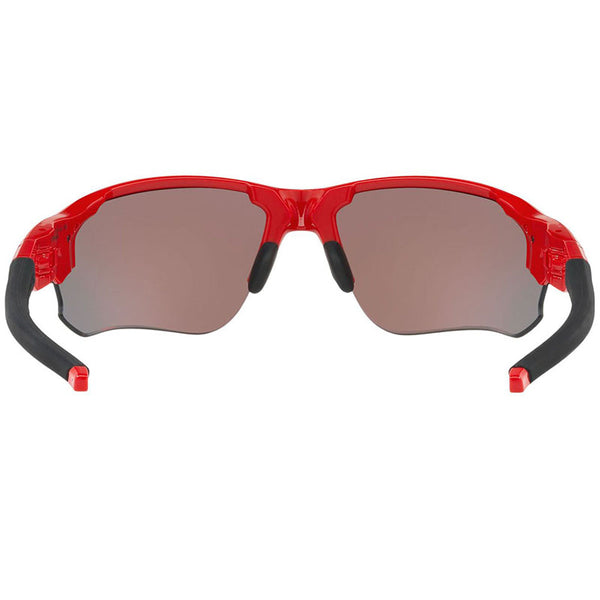 Oakley Men's Flak Draft Sunglasses Red w/Prizm Road Lens  OO9364-05