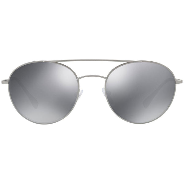 Prada Round Men's Sunglasses Black Mirrored Lens PS51SS 7CQ5L0