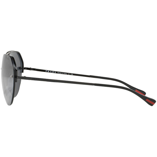 Prada Linea Rossa Aviator Men's Sunglasses Mirrored Lens PS57RS 7AX5L0