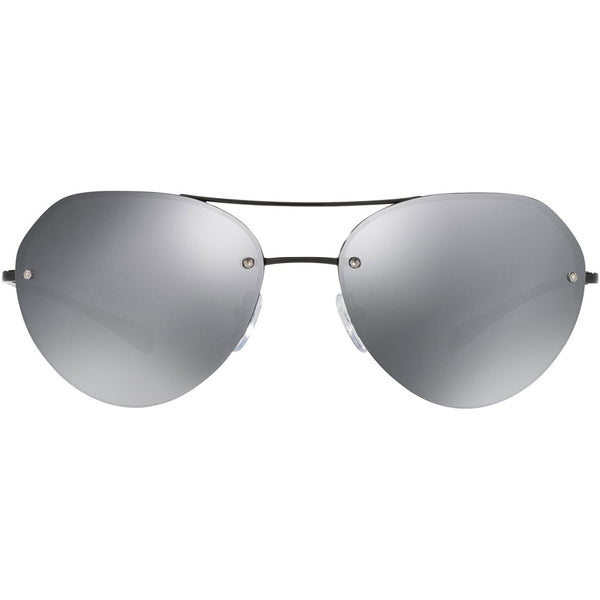 Prada Linea Rossa Aviator Men's Sunglasses Mirrored Lens PS57RS 7AX5L0