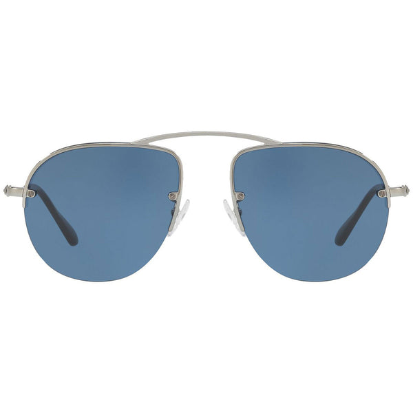 Prada Aviator Men's Sunglasses W/Blue Lens PR58OS 5AV1V1