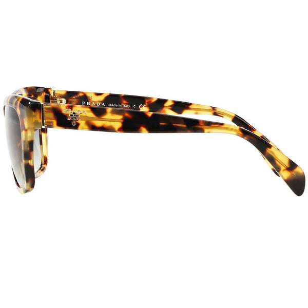 Prada Wayfarer Women Sunglasses Blonde Havana - Side Look