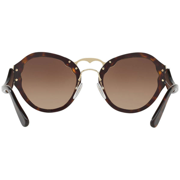 Prada Women's Butterfly Brown Sunglasses PR09TS-2AU6S1