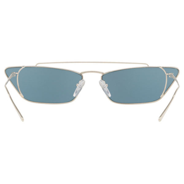 Prada Cat Eye Women's Sunglasses Blue Lens PR64US 1BC123