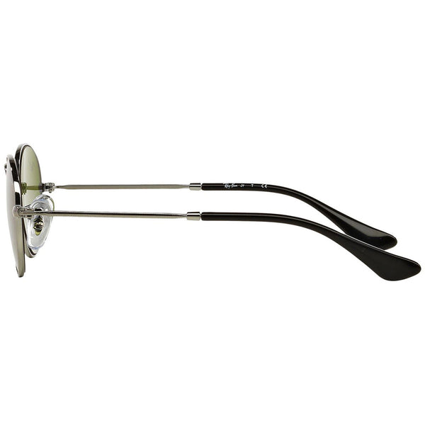 Rayban Round Junior Sunglasses w/Green Lens RJ9537S 200/2-0