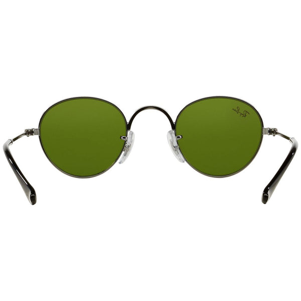 Rayban Round Junior Sunglasses w/Green Lens RJ9537S 200/2-0
