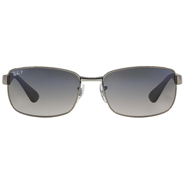 Ray Ban Rectangular Men's Sunglasses Gradient Lens RB3478 004/78