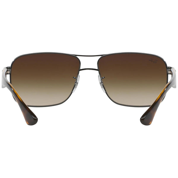 RayBan Aviator Men's Sunglasses w/Brown Gradient Lens RB3516 004/13