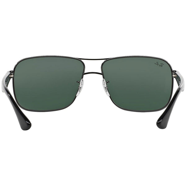 Ray Ban Aviator Style Sunglasses w/Green Classic Lens RB3516 004/71