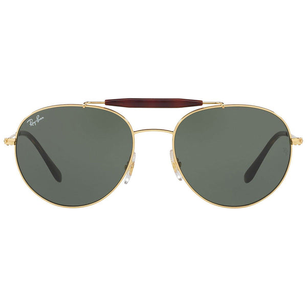 RayBan Aviator Unisex Sunglasses W/Green Classic G-15 Lens