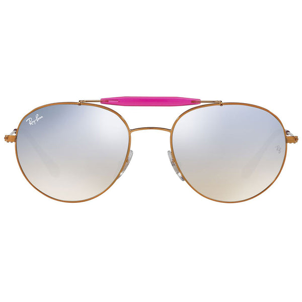RayBan Unisex Sunglasses W/Grey Flash Gradient Lens RB3540 198/9U