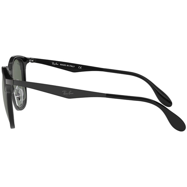 Ray Ban Unisex Sunglasses Matte Black W/Green Lens RB4278 628271