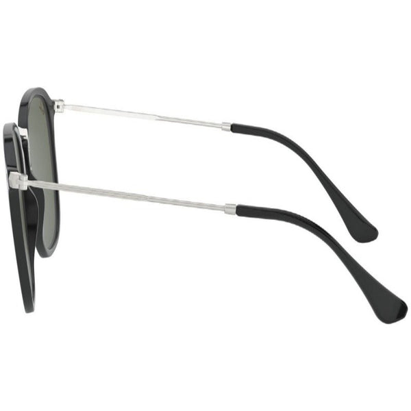 Ray-Ban Black Plastic Frame Sunglasses Green Lens RB 2448N 901