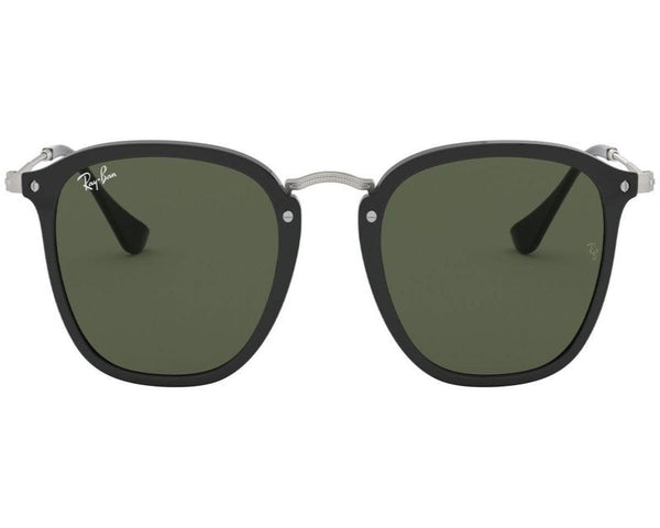 Ray-Ban Black Plastic Frame Sunglasses Green Lens RB 2448N 901