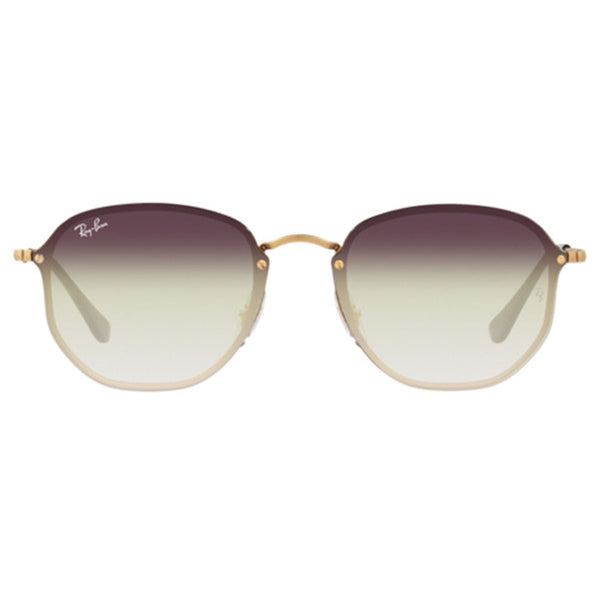 Ray-Ban Unisex Round Sunglasses with Gradient Lens RB3579N 91400R