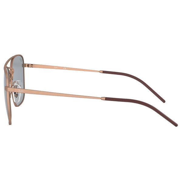 Ray Ban Square Men's Sunglasses w/Blue Lens RB3588 9146/1