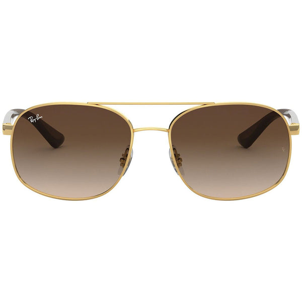 Ray-Ban Men's Sunglasses W/Brown Gradient Lens RB3593 001/13