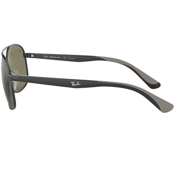 RayBan Square Men's Sunglasses Black RB3593 002/9A