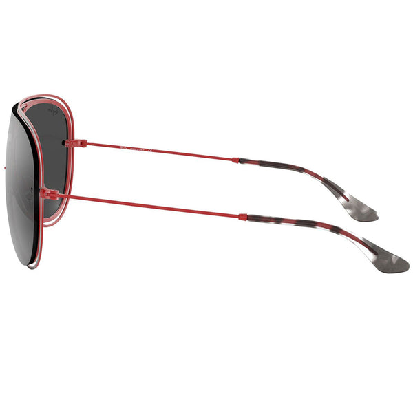 Ray-Ban Sunglasses Red Silver SilverGrey Mirrored Lens RB3605N 90976G