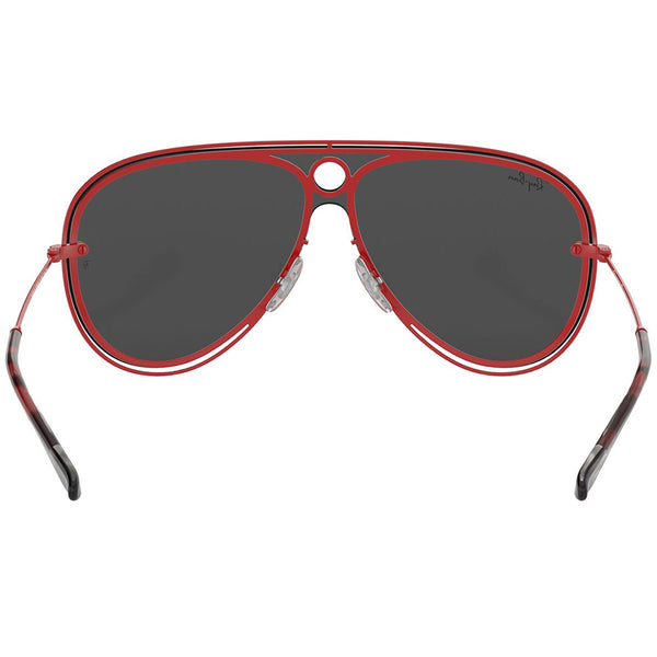 Ray-Ban Sunglasses Red Silver SilverGrey Mirrored Lens RB3605N 90976G