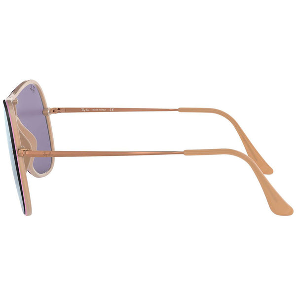 Ray-Ban Sunglasses W/Dark Violet Mirrored Silver Lens RB4311N 63611U