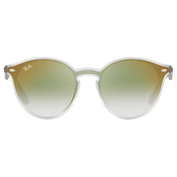 Ray-Ban Round Matte Transparent Unisex Sunglasses RB4380NF 6358W0