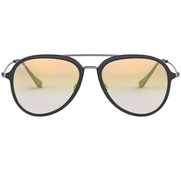 Ray-Ban Sunglasses Grey w/Clear Gold Mirrored/Gradient Lens Unisex RB4298 6333Y0