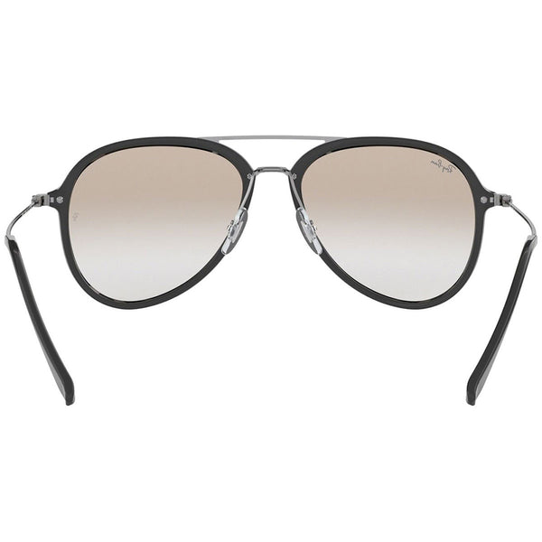 Ray-Ban Sunglasses Grey w/Clear Gold Mirrored/Gradient Lens Unisex RB4298 6333Y0