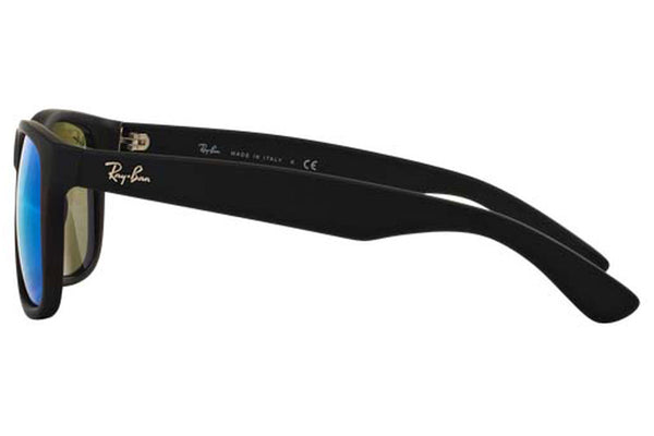 Ray Ban Aviator  RB4165 622/55 Black/ Blue Mirror Sunglasses