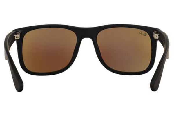 Ray Ban Aviator  RB4165 622/55 Black/ Blue Mirror Sunglasses
