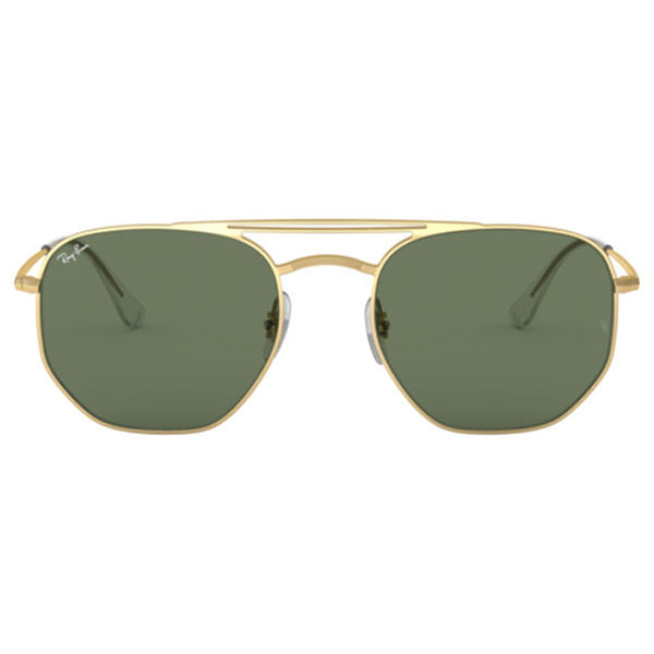 RayBan Square Unisex Sunglasses w/Green Classic Lens RB3609 914071
