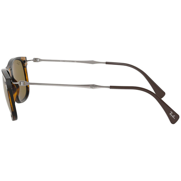 Ray Ban Unisex Sunglasses Havana w/Dark Brown Lens RB4318 710/73