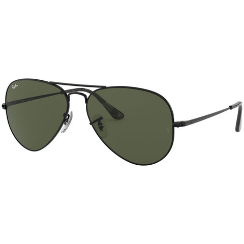 Ray Ban Unisex Sunglasses w/Crystal Green Lens RB3689 914831