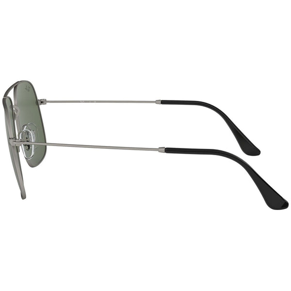 Ray Ban Aviator Unisex Sunglasses w/Green Classic Lens RB3595 911671