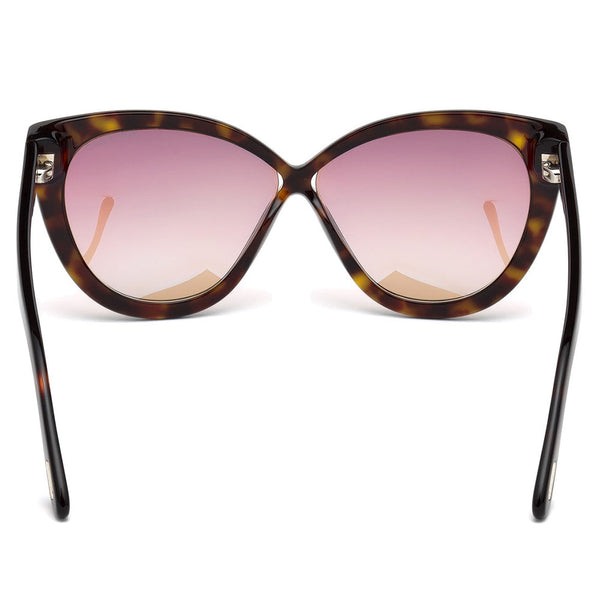 Tom Ford Arabella Women's Sunglasses W/Smoke Gradient Lens FT0511 52B