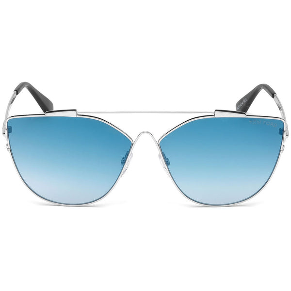 Tom Ford Jacquelyn Women's Sunglasses W/Blue Mirrored Lens FT0563 18X
