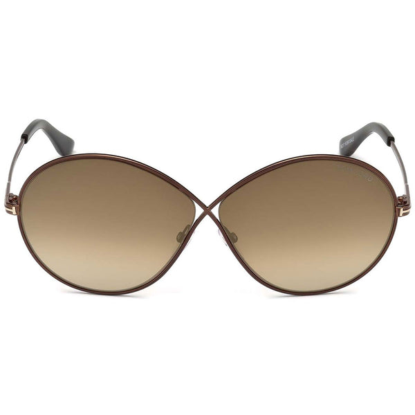 Tom Ford Rania Women's Sunglasses w/Brown Mirrored Lens FT0564 48G