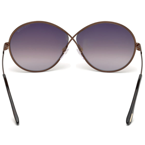 Tom Ford Rania Women's Sunglasses w/Brown Mirrored Lens FT0564 48G