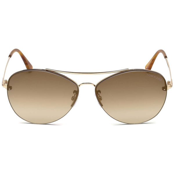 Tom Ford Margret Women's Sunglasses w/Brown Mirrored Lens FT0566 28G