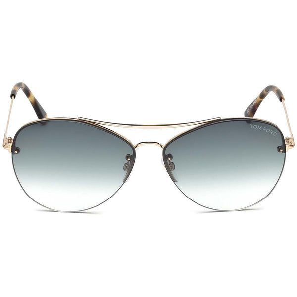 Tom Ford Margret Women's Sunglasses w/Blue Gradient Lens FT0566 28W
