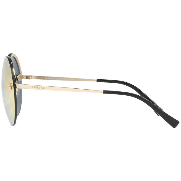 Versace Sunglasses w/Grey Rose Gold Mirrored Lens VE2176 12524Z/59
