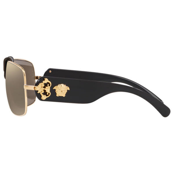 Versace Squared Baroque Unisex Sunglasses VE2207Q 1002/5